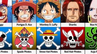 Pirate Crews and their Captains in One Piece