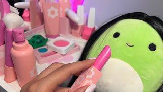 ASMR | Wooden Makeup  ft KYLIE TURTLE 