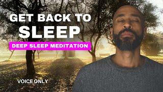 Meditation to get back to sleep when you've woken up | Insomnia Meditation