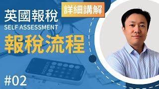 英國報稅詳細示範 (2) : 一圖睇晒整個報稅流程 | 英國稅務 Self Assessment