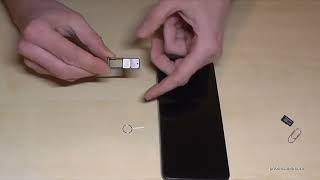 Poco C75: How to insert the SIM card? Installation of the nano SIM cards (Tutorial)