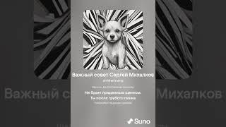 Важный совет Сергей Михалков #музыка #стихи #щенок #собака #собаки