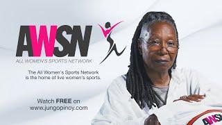 Whoopi Goldberg Presents All Women's Sports Network (AWSN) – Now Streaming FREE on Jungo Pinoy!