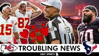 Texans Fans Just Got Troubling News Around Chiefs Divisional Matchup
