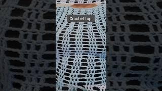 Easy knit/craft: Crochet top for beginners #shorts #shawl #knitting #crochetpatterns #freepattern