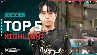 TOP 5 VCT Challengers SEA Split 3 | Giai đoạn 3 - P.1