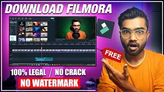 How to Download & Install Wondershare Filmora 13 in PC & Laptop (2024) | Filmora Free Download