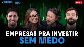 AS EMPRESAS MAIS SEGURAS DA BOLSA PRA INVESTIR (Louise Barsi + AGF) | Os Economistas 97