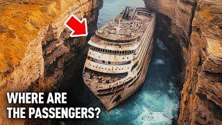 Missing Cruise Ship Found Wedged Between Cliffs—A Mystery No One Can Explain