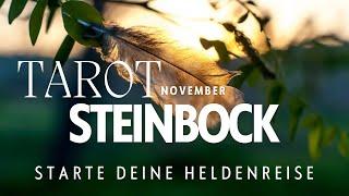 STEINBOCK - NOVEMBER ️ Stehe zu dir und sprich es aus - Dein Schlüssel  zu neuem Wissen