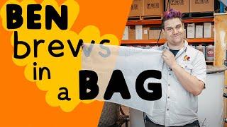 How to BREW all grain BEER at home (BREW IN A BAG!)