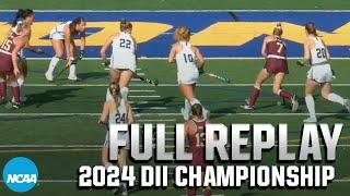 Saint Anselm vs. Kutztown: 2024 DII field hockey championship | FULL REPLAY