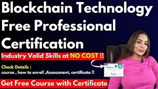 Blockchain Free Certification | Blockchain Technology Free Course with Certificate