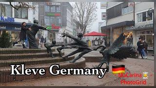 Kleve Germany  in fog