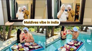 Maldives vibe in india #manishachoudhary