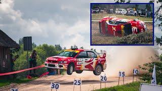 Spectacular Giedrius Notkus Jump and Crash: LARC - Samsonas Rally Rokiskis 2020