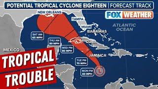 Potential Tropical Cyclone 18 Forecast To Strengthen Into Hurricane Rafael