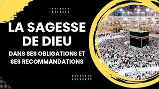 La sagesse de Dieu dans ses obligations et ses recommandations