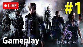 resident evil 6 #1 gameplay | resident evil 6 | game world technology is live