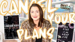 Romance Books That Will Sweep You Away // Cancel Your Plans for ANGST + TENSION