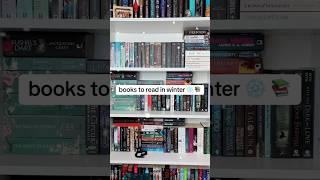 winter book recommendations & tbr #booktok #bookrecommendations #books #winterbooks #cozyreading