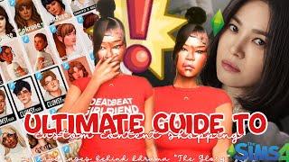 ULTIMATE GUIDE TO THE BEST CC| REAL CASES BEHIND KDRAMA THE GLORY| CUSTOM CONTENT SHOPPING W/ LINKS