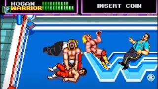 Trying Out Hulk Hogan and Ultimate Warrior Tag Team - WWF Superstars