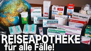 Weltreise Packliste: Reiseapotheke für ALLE FÄLLE (Apotheker geprüft)