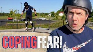 How to BLOW AWAY Coping Fear  First 5050 Grinds into Drop-Ins