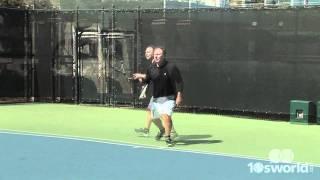 10Sworld.com - Carl - USTA NTRP 4.0 Tennis Player Interview And Hitting