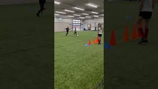 Capture the flag 1v1 game | PlayMaker Training drop-in skills training