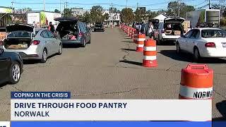 News 12 CT Coverage of the C&C Foundation Groceries Giveaway