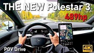 THE NEW Polestar 3 (489hp) POV Drive