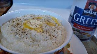 QUAKER 5 Minutes Grits | How To Make Creamy Grits