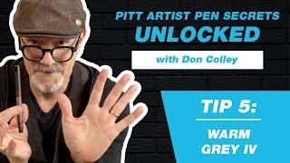 Pitt Artist Pen Secrets Unlocked - Tip 5: Warm Grey IV | Faber-Castell