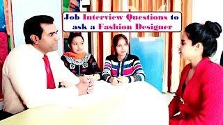 Interview of Fashion Designer - fashion designer course - Interview in English
