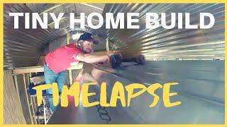 Building A Tiny Home: Timelapse Ceilings, Walls, Paint, and more!