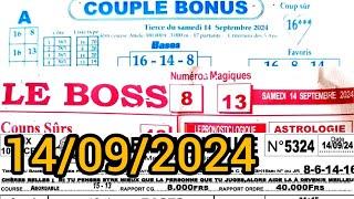 le Boss et couple bonus et la belle vendeuse samedi 14/09/2024