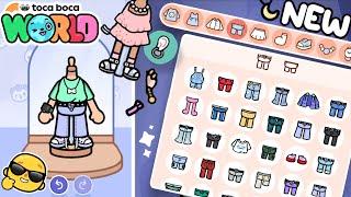 TOCA BOCA NEW OUTFITS DISGNER  new free update ?! toca life world 