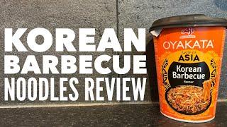 Ajinomoto Oyakata Taste Of Asia Korean Barbecue Flavour Noodles Review