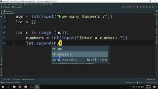 How to calculate the sum of elements in a list  in Python