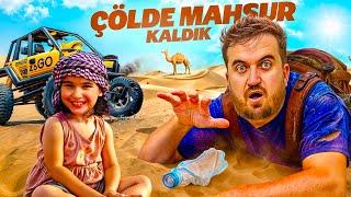 DUBAİDE ÇÖLDE MAHSUR KALDIK !! ELİF SİNEM 24 SAAT ÇÖL SAFARİSİ !!