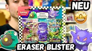 NEU POKEMON ERASER BLISTER 2024  Pokemon Karten Booster Opening