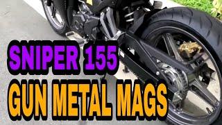 SNIPER 155 MAGS REPAINT GUN METAL @whatabouttv