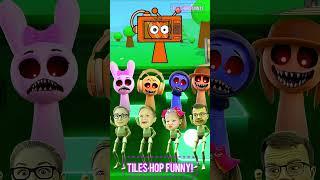 Sprunki X Coffin dance remix | Tiles Hop #shorts #youtubeshorts #shortsfeed #tileshop