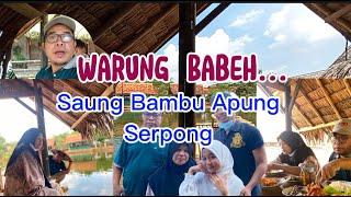 Warung Babeh Saung Perahu Apung Serpong