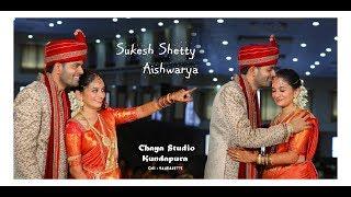 SUKESH SHETTY  weds AISHWARYA# wedding highlight#Sahana convention center#AGAC90CAM#