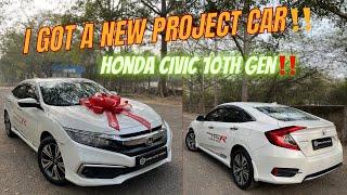 Finally Got My NEW PROJECT CAR‼️Honda CIVIC 10Th Gen 2020 | Civic Type R Build SOON | Part 1 #civic