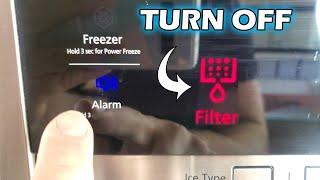 How To RESET Filter Light on Samsung Refrigerator