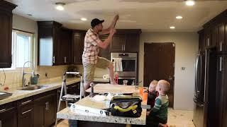 How to Install a Range Hood Over an Island